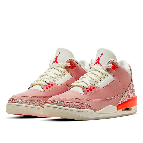 Jordan Shoes - WOMANS AIR JORDAN 3 RETRO 'RUST PINK' Size 7.5
